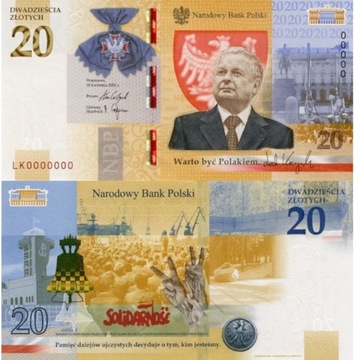 Warto być Polakiem. Banknot 20 PLN