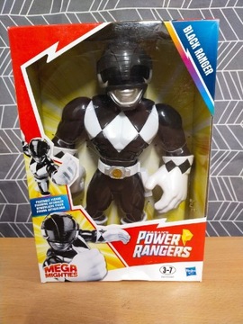 Power Rangers Czarny 25cm