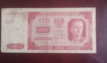 Polska, 100 złotych 1948.
