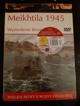 Meikhtila 1945 IIWŚ - Osprey + DVD FOLIA +GRATIS