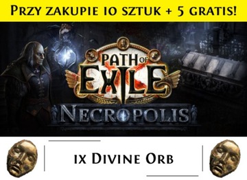 Path of Exile PoE Liga Necropolis Divine Orb