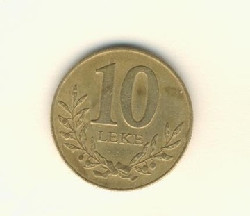 10 leków 1996 r  Albania