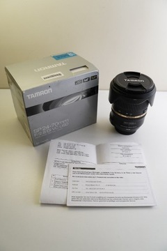 Tamron Canon EF SP 24-70mm F/2.8 Di VC USD