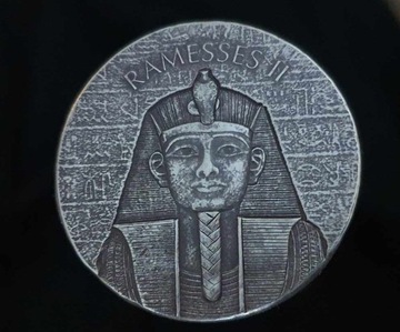 1000 Franków 2017.Ramesses II,Ramzes II Ag999 2oz