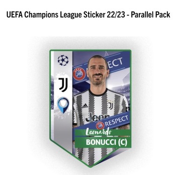 Parallel Pack nowy z Topps Champions League 22/23.