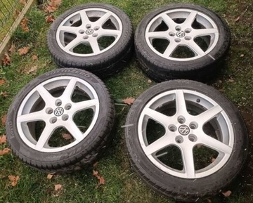 KOŁA ZIMOWE 17 CALI 5x112 AUDI A4 B5 B6 B7 PASSAT