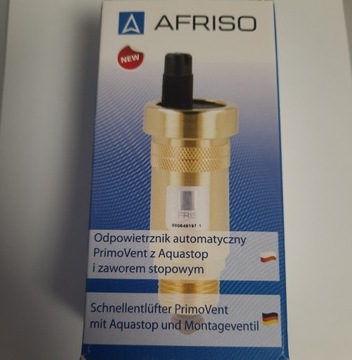 Odpowietrznik automatyczny afriso 