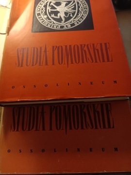 Studia Pomorskie Tom I i II red. Michał Walicki