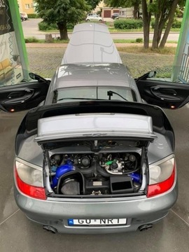 Porsche 996 Turbo pucha filtra powietrza dolot