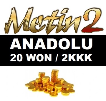 Metin2 Anadolu - 20W 20 WON 2KKK YANG @24/7 -