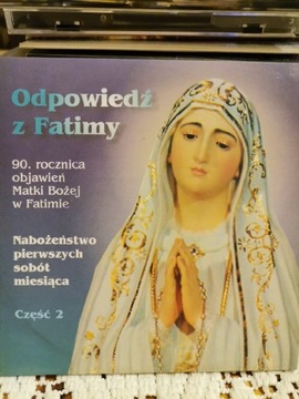 Płyta CD opowieść z Fatimy