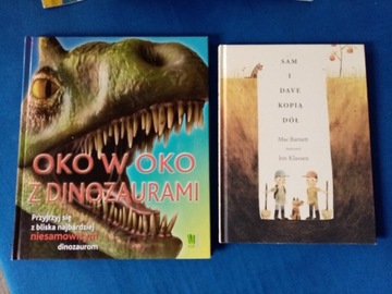 Książki dla dzieci. Dinozaury i Sam i Dave 