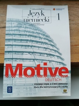 MOTIVE DEUTSCH 1 PODRĘCZNIK Z ĆW +CD