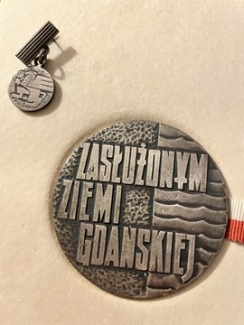 Medal ”Zasłużonym Ziemi Gdańskiej”, PRL