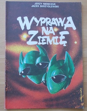 Komiks Skrzydlewski WYPRAWA NA ZIEMIĘ 1988 bdb