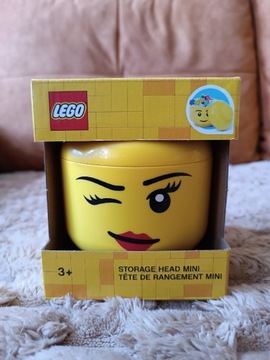 Pojemnik Lego głowa storage head mini Lego XS