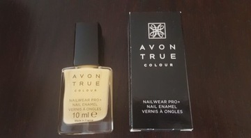 Avon True lakier do paznokci Lemon Sugar żółty