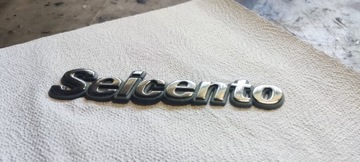 Emblemat na klapę Fiat Seicento 