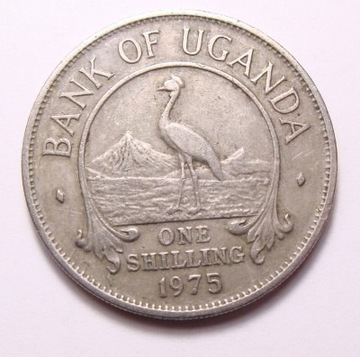 Uganda 1 szyling 1975 r.