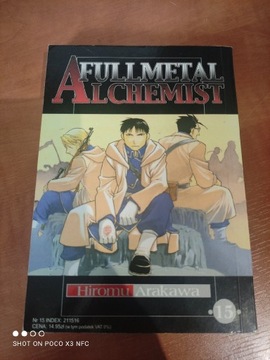 Manga Fullmetal Alchemist tom 15