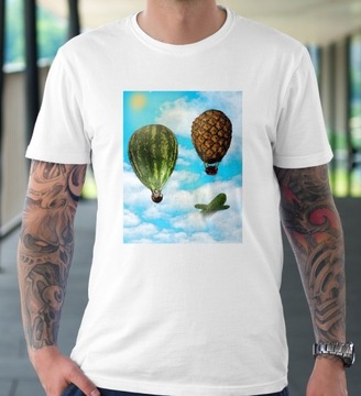 Unikatowa Koszulka Owoce Na Niebie
