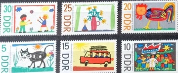 Niemcy DDR seria znaczków 