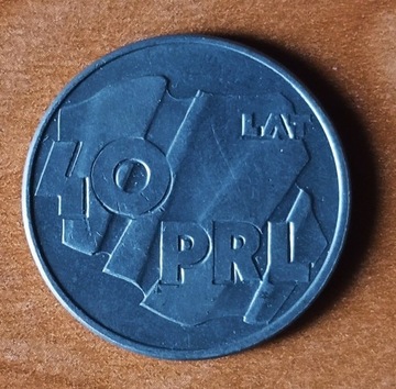 Moneta Kolekcjonerska Obiegowa = 40LAT PRL =
