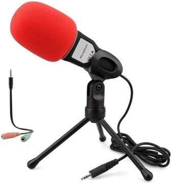 Profesjonalny mikrofon kondensatorowy Plug & Play