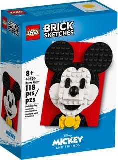 LEGO BrickSketches 40456 Myszka Miki