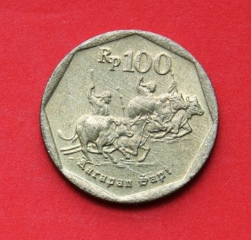 100  Rupii   1995  r -   Indonezja  