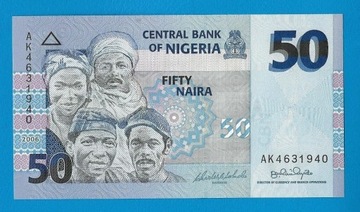 NIGERIA - 50 naira - ROK 2006 - P 34 - UNC