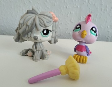 Zestaw Littlest Pet Shop Piesek i Papuga 