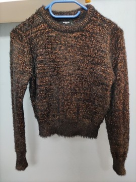 Sweter z metaliczną nicią Reserved rozmiar s