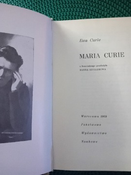 "Maria Curie" Biografia i wspomnienia 