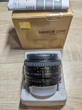 Obiektyw Nikon AF NIKKOR 50mm f/1.8D
