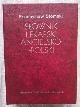 Słownik lekarski angielsko-polski Słomski 