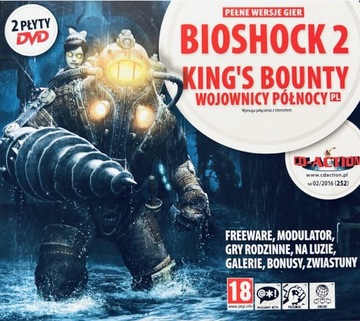 Gry CD-Action 2x DVD nr 252: Bioshock 2