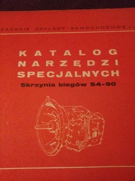 Katalog narzedzi specjalnuch skrzynia biegow S4-90