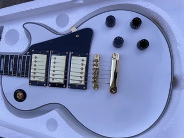 Biała Gitara Les Paul