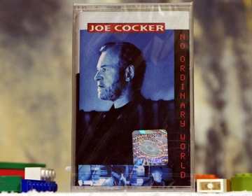 Joe Cocker - No Ordinary World, kaseta, folia
