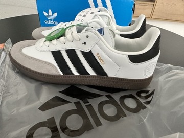 Trampki Adidas Samba OG białe 40 wkładka 25,3 cm