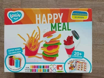 Ciastolina z foremkami LovinDo Happy Meal 24szt