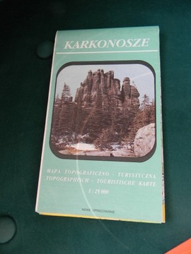 Karkonosze mapa turystyczno kartograficzna 