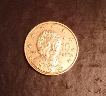 10 euro cent GRECJA 2002