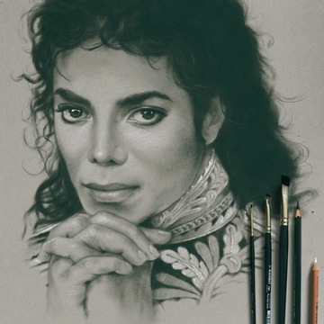 Portret na zamówienie Michael Jackson Bad