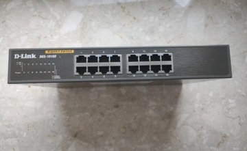 Switch 16 portów D-Link DGS-1016D Gigabit switch