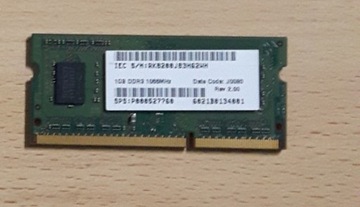 ddr3 1GB 1066 MHZ do laptopa SAMSUNG