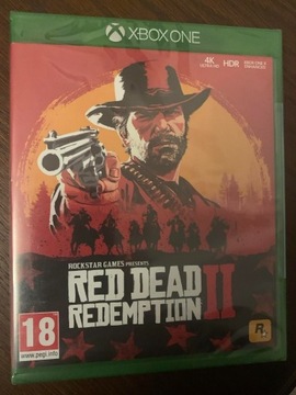RED DEAD REDEMPTION II  Xbox One ... nowy folia