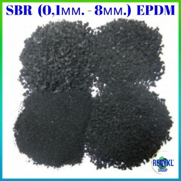 Granulat gumowy SBR, EPDM, rubber