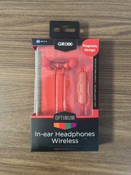 GRIXX Optimum słuchawki douszne Bluetooth małe